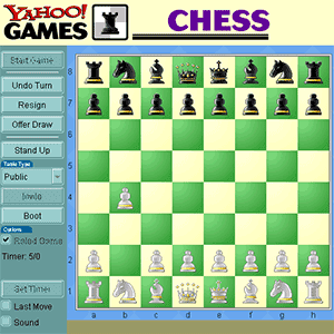 How to play chess on yahoo messenger 
yahoo chess