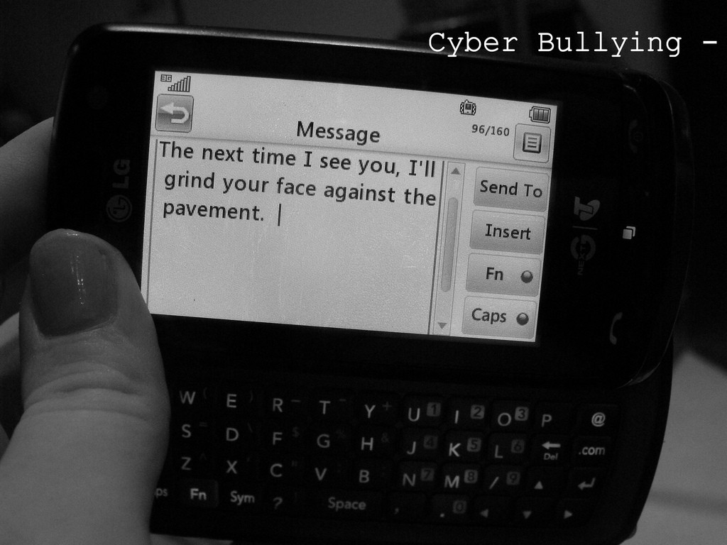 I saw your message. Cyberbullying. Cyberbullying example messages. No message. How cyberbullying is real.