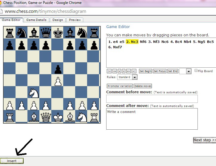 how do you copy your chess game - Chess Forums 