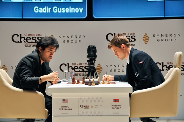 Magnus Carlsen vs Hikaru Nakamura in Armageddon ‐ Part 4 #magnuscarlse, magnus  carlsen playing chess