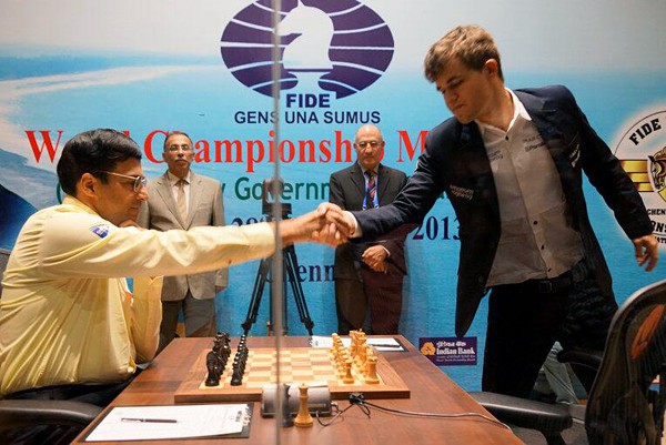 Viswanathan Anand vs Magnus Carlsen: Chess stages biggest game since  Fischer vs Spassky, The Independent