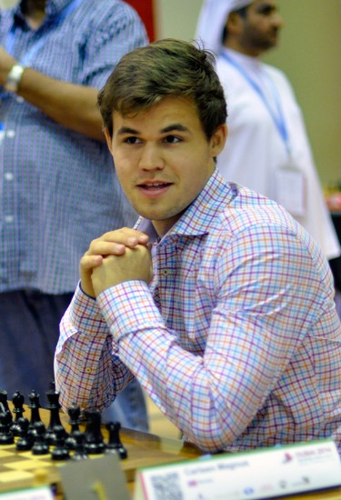 You absolute horrible person! Peter Svidler plays Magnus Carlsen
