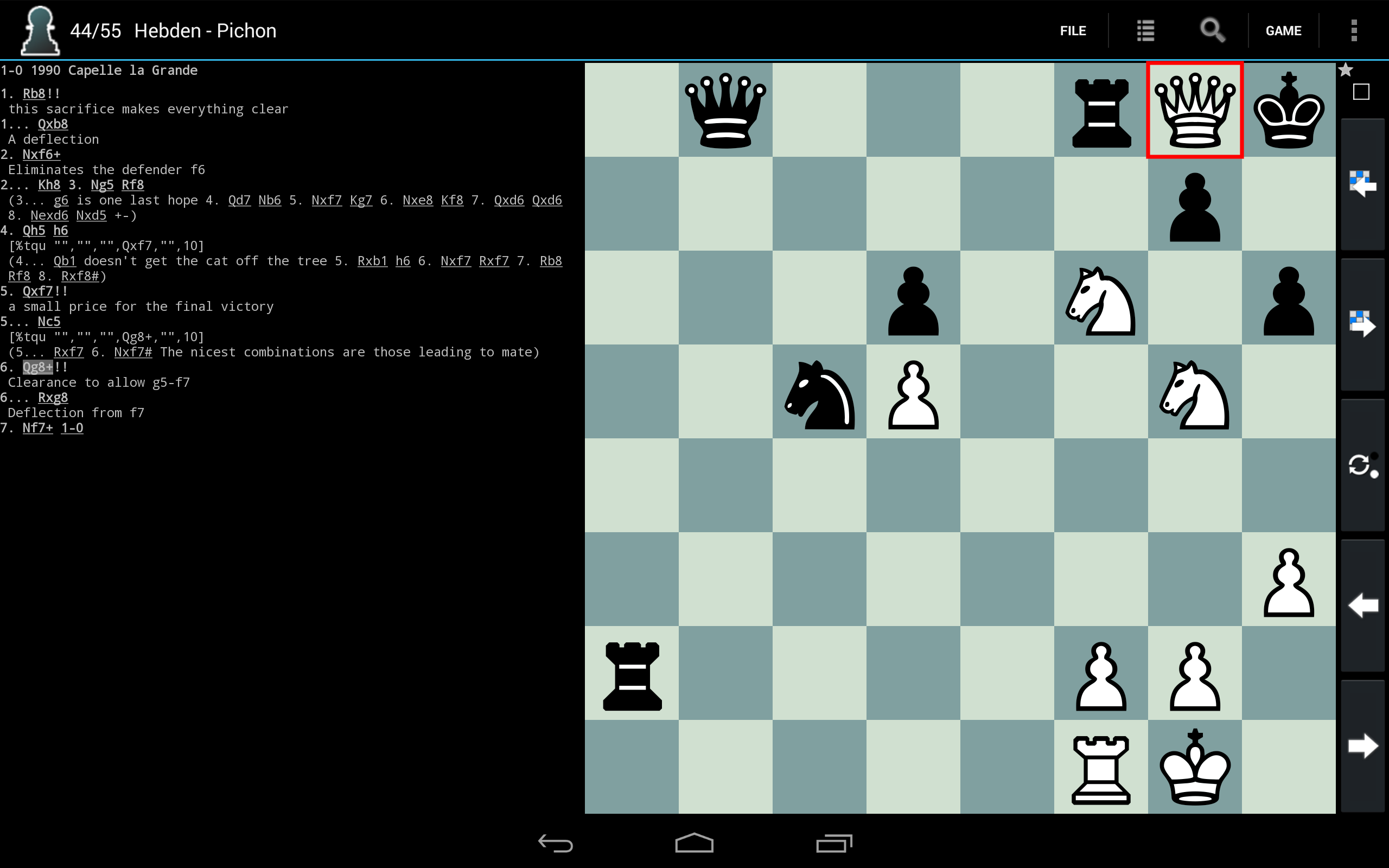 ChessBase Online for Android How to use it 