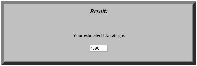 CheckRaiseMate's Blog • How Elo Ratings Actually Work •