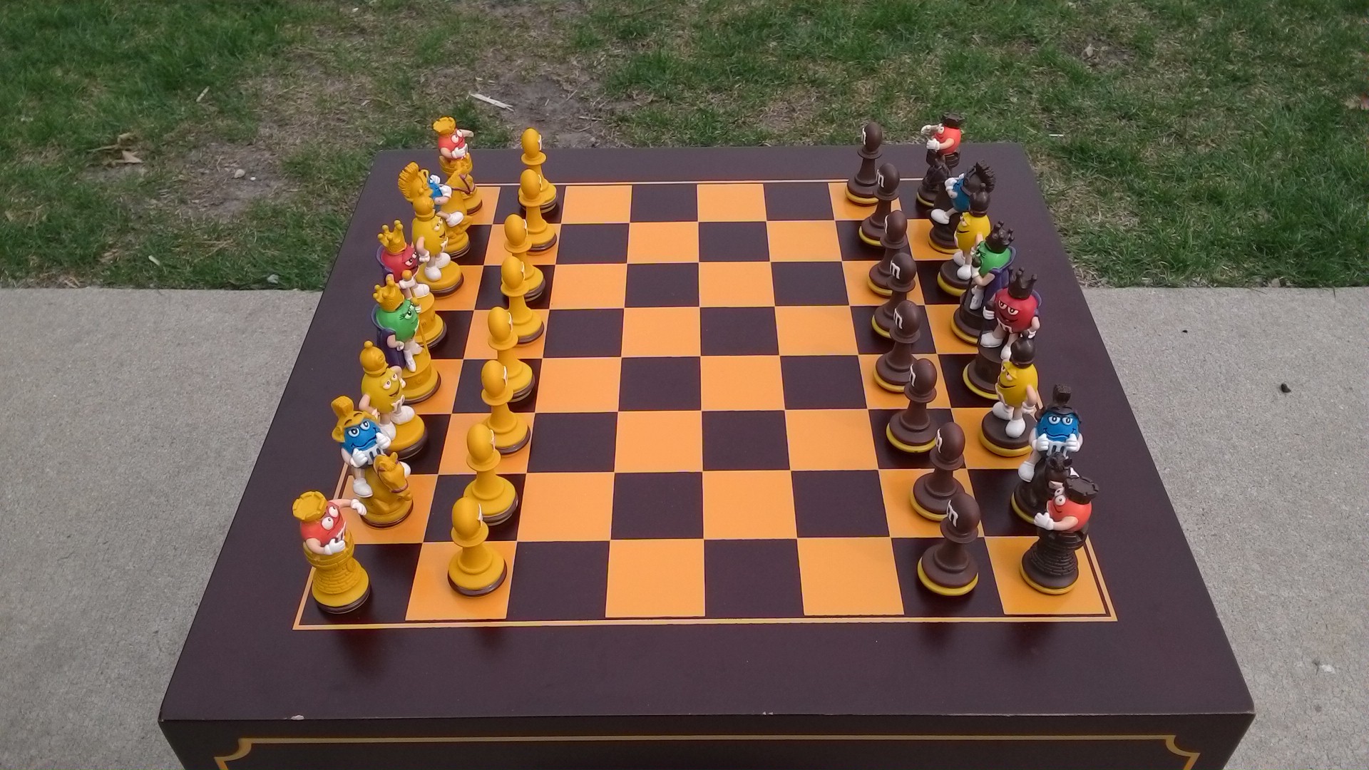 Cute Chess Set.