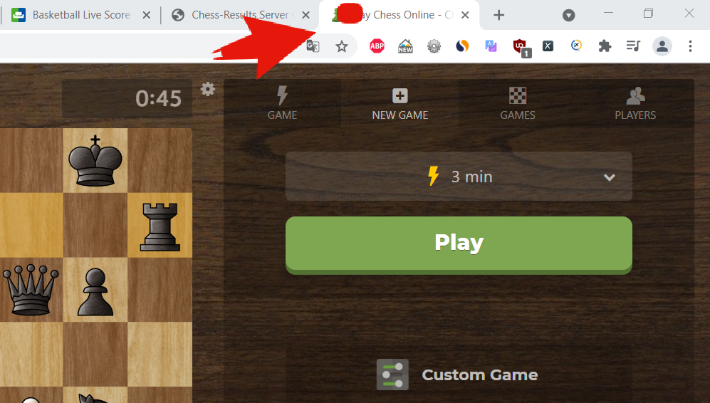 Browser notification when game starts - Chess Forums 