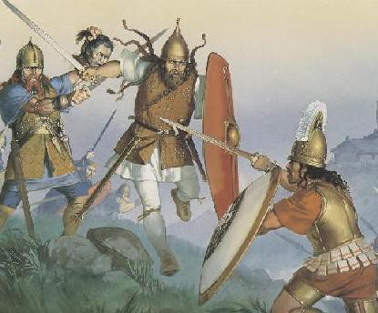 To the battle  Celtic warriors, Ancient warfare, Celtic