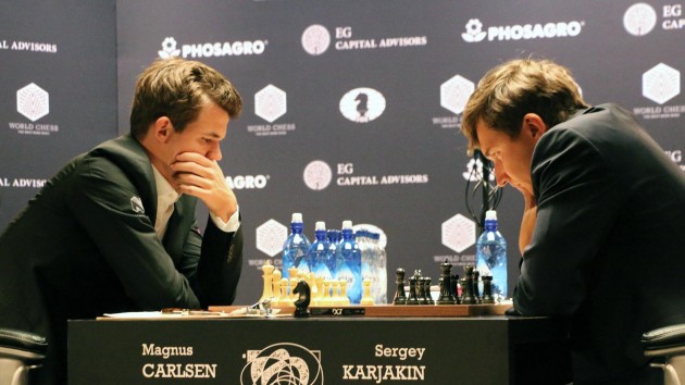 Carlsen Can't Airlift Karjakin's Berlin In Round-3 Draw