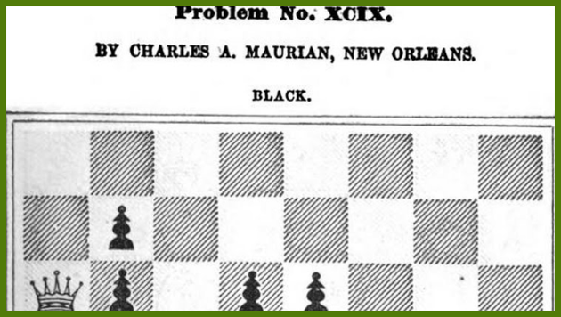 Charles de Maurian: Problemist