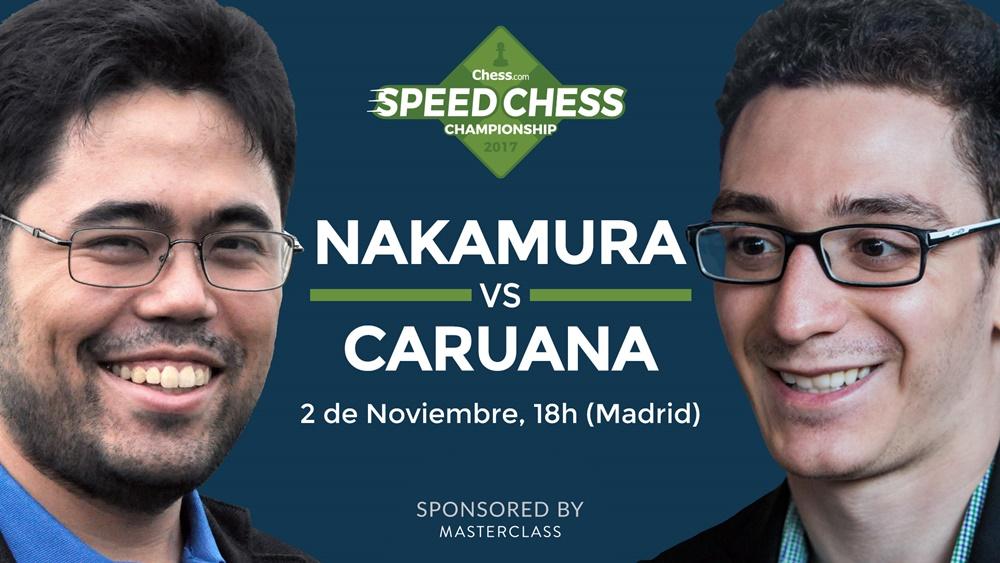 Speed Chess - cómo ver el match entre Nakamura y Caruana