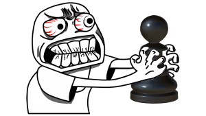 'His Pawn Cheated And Killed My Pawn!'