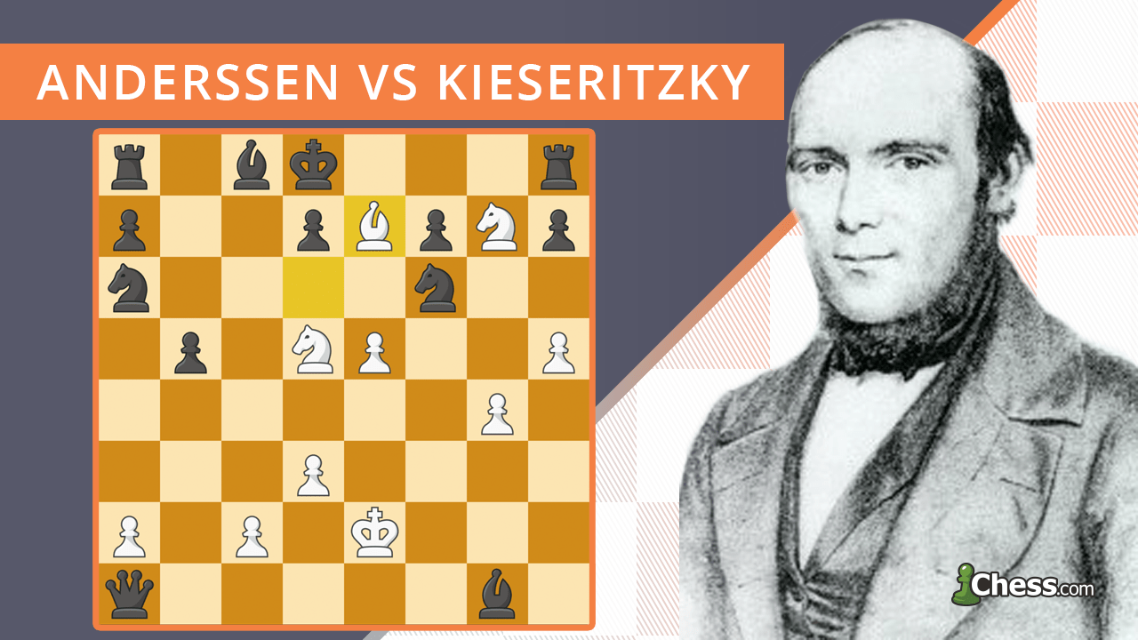 La partida inmortal | Anderssen vs Kieseritzky (1851)