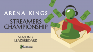 Arena Kings Streamers Championship Season 2 Leaderboard