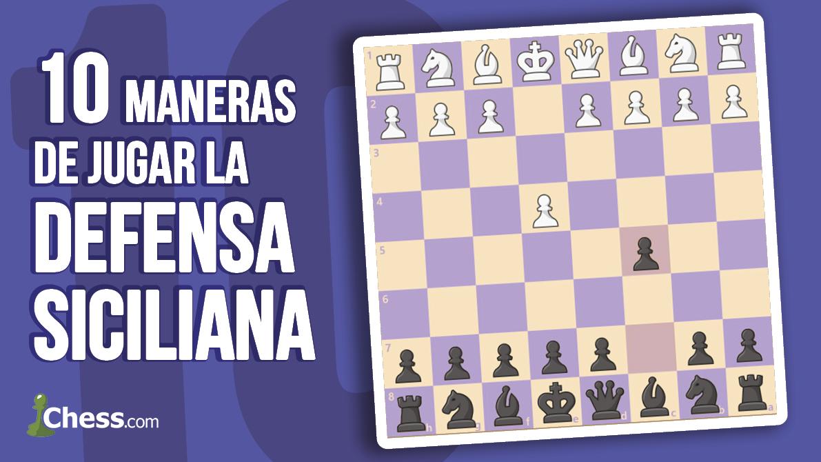 Europa Trastorno repentino 10 maneras de jugar la Defensa Siciliana | Aperturas de ajedrez - Chess.com