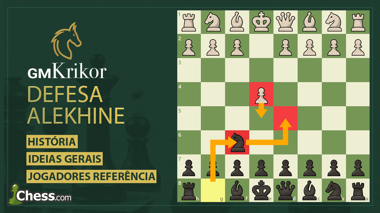 Aprenda a Defesa Alekhine!