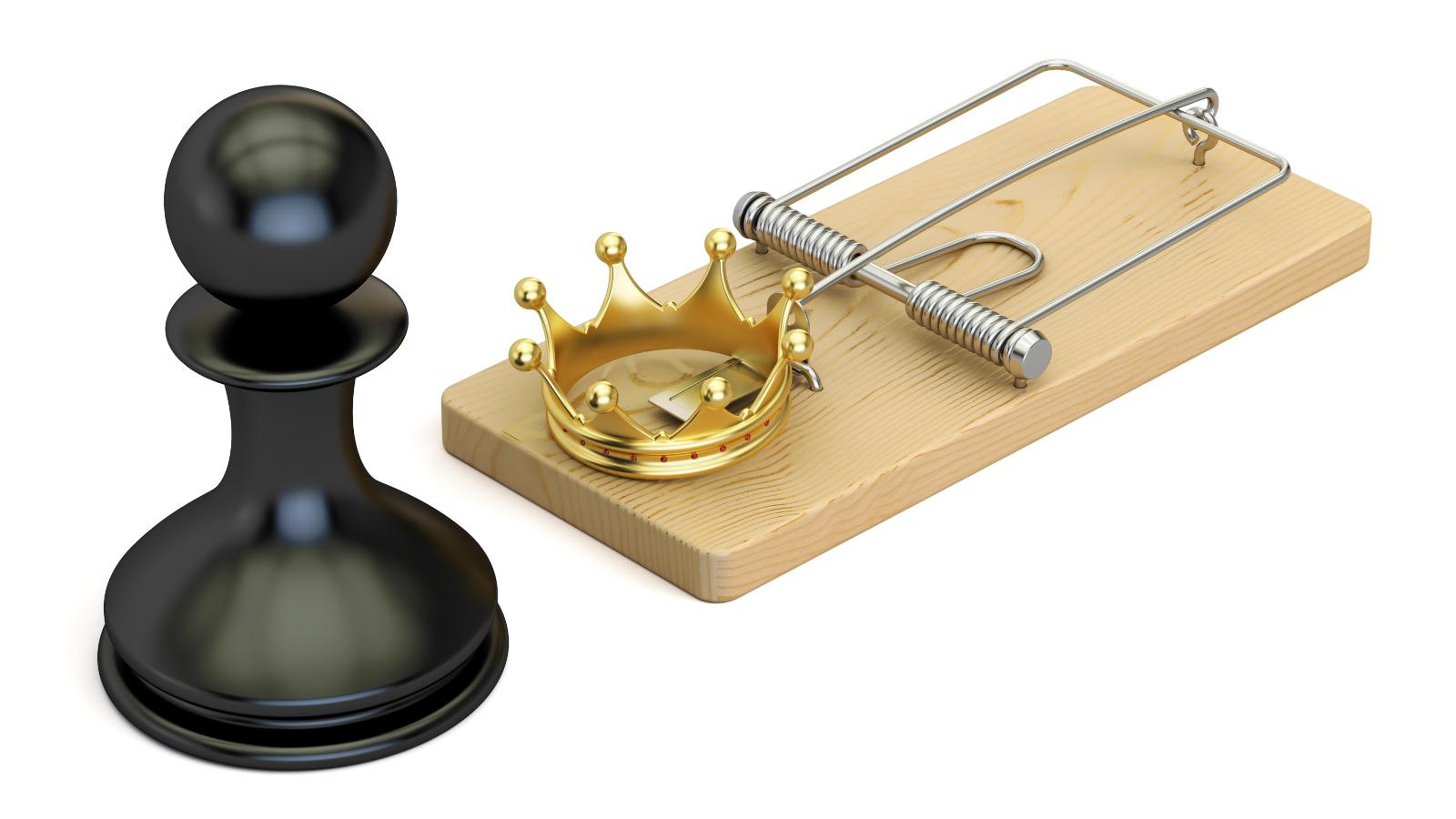 Top 7 armadilhas de xadrez para as peças pretas. 