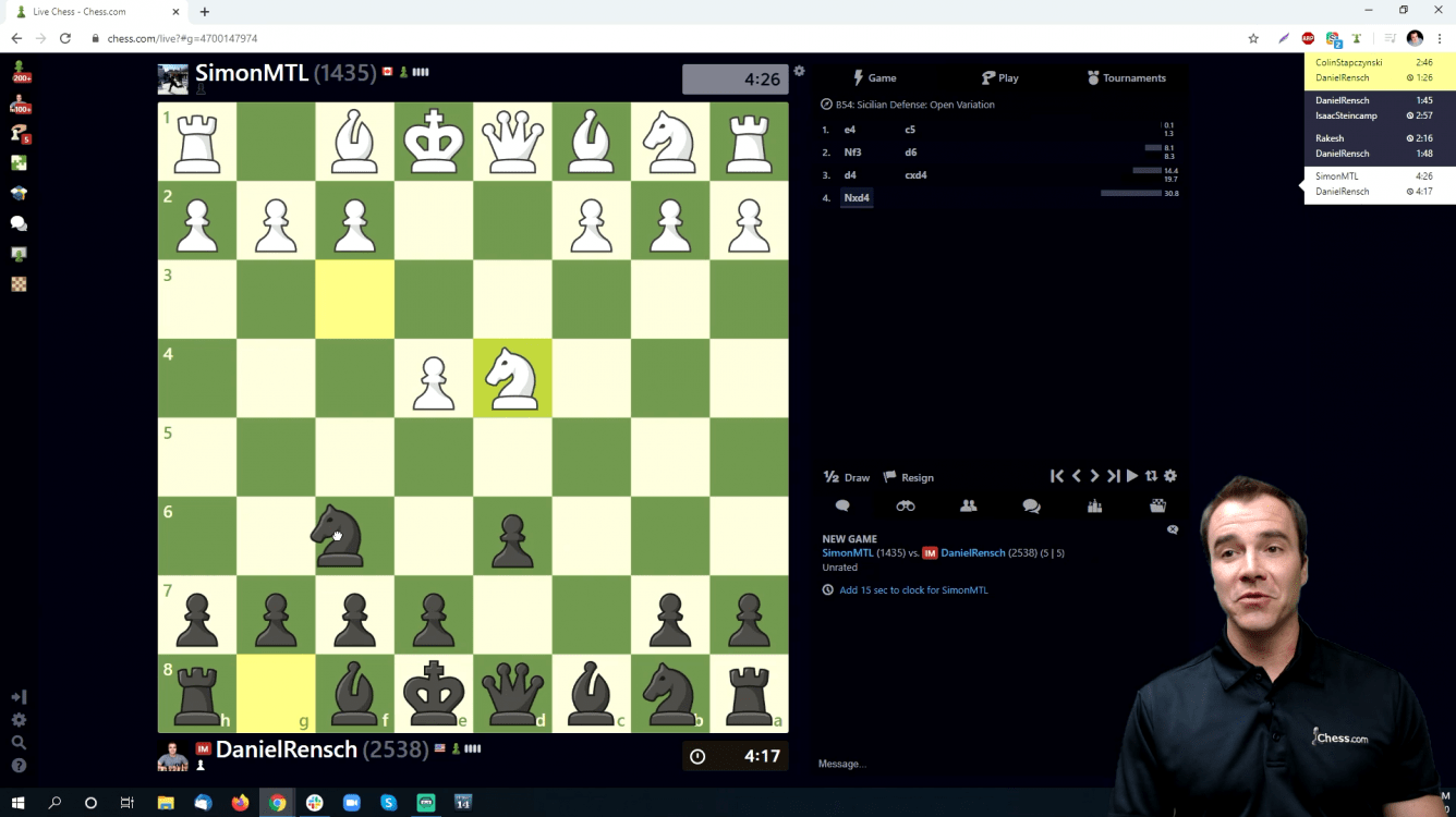 Как проводить сеансы на Chess.com