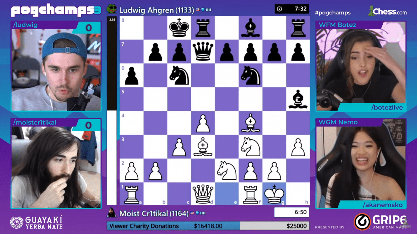 PogChamps 3 Chess Puzzles: Day 8