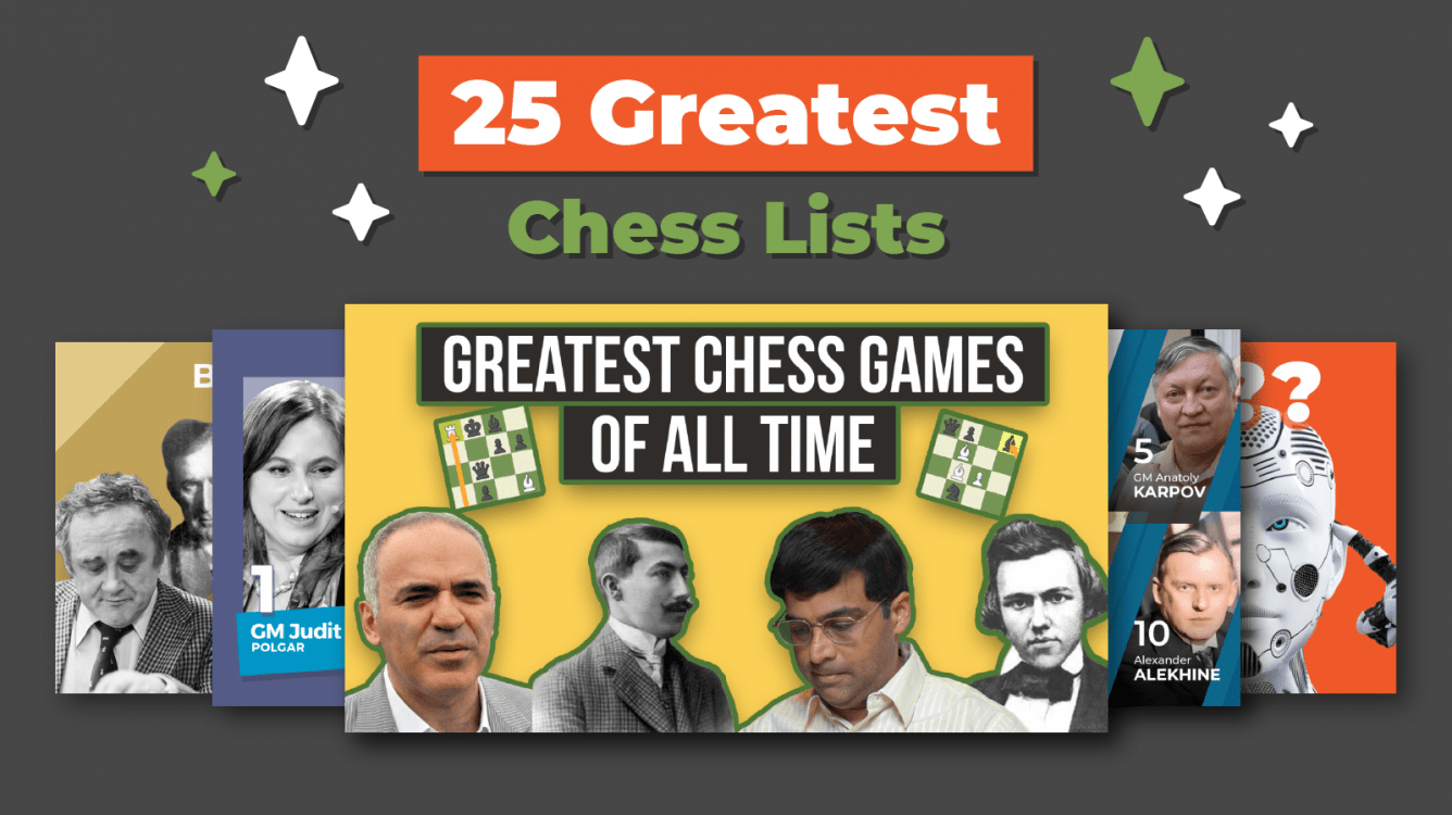 25 Greatest Chess Lists