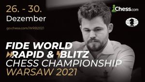 2021 FIDE Schnellschach und Blitzweltmeisterschaft: Alle Informationen