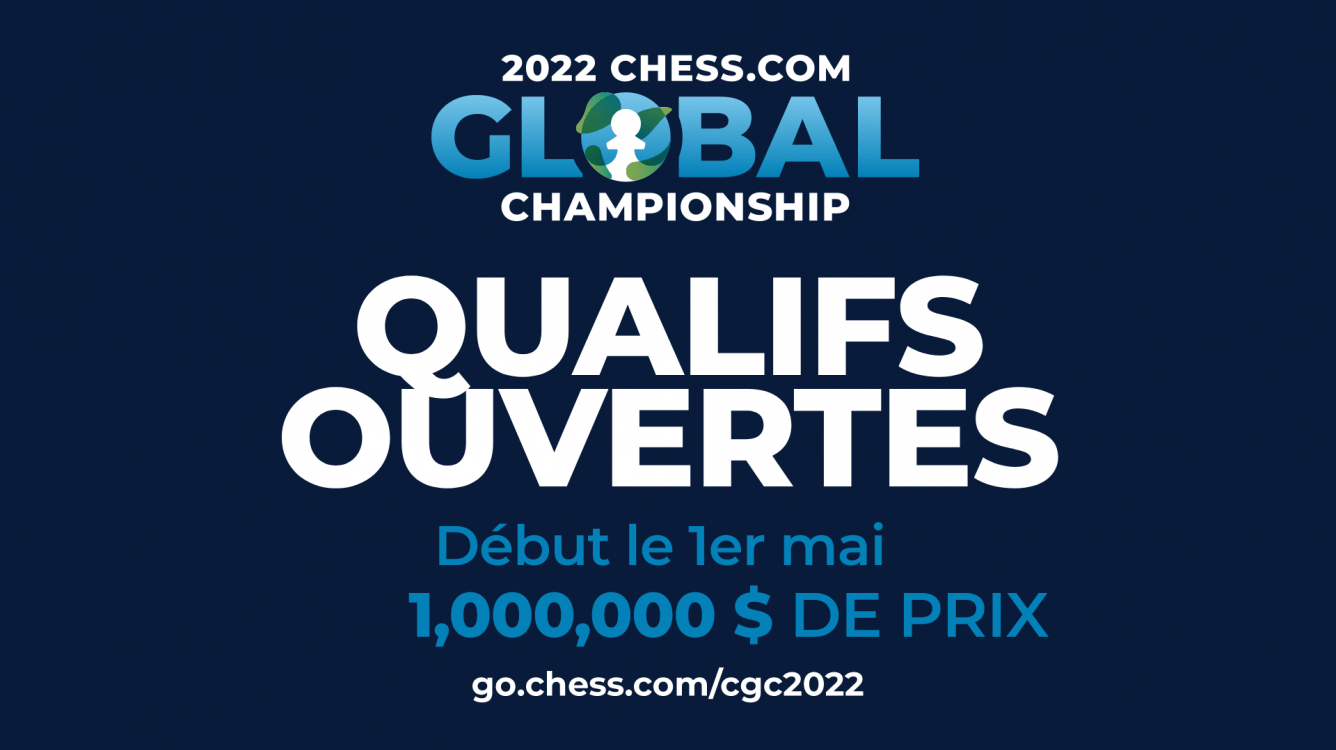 Comment participer aux qualifications du Chess.com Global Championship ?