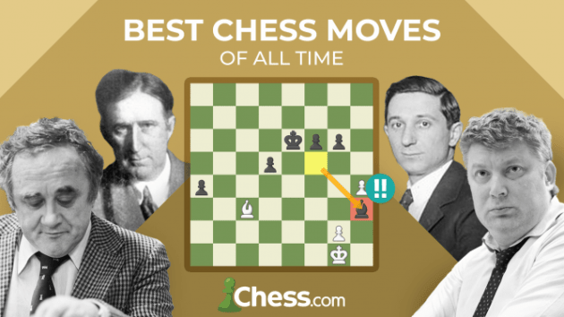 أفضل 10 نقلات شطرنج تم لعبها على الإطلاق