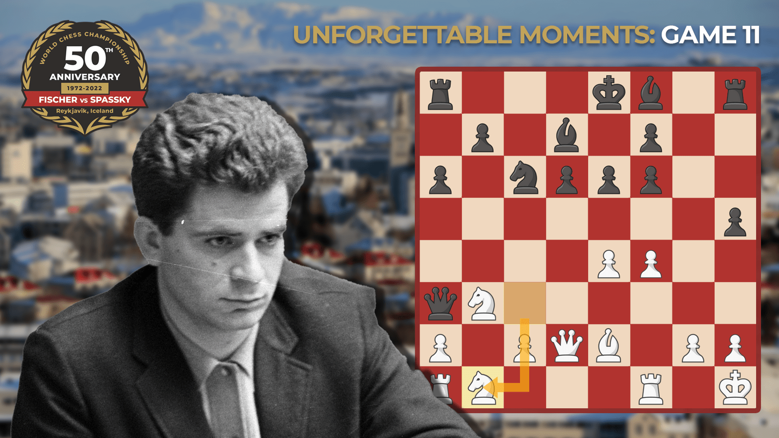 Bobby Fischer vs Boris Spassky #chess #chesstok #viral Narration credi