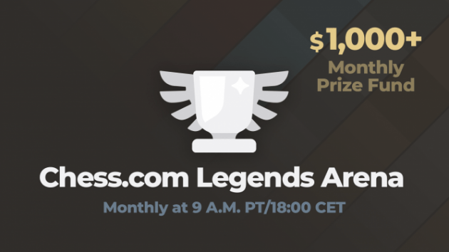 Legends Arena Monthly Results