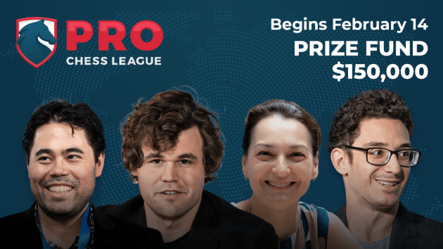 PRO Chess League 2023: equipos y jugadores