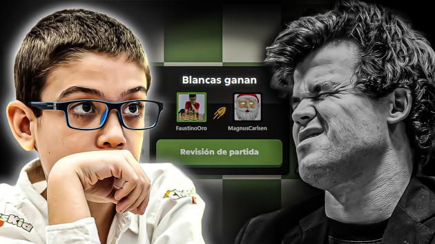 Faustino Oro, el Messi de Ajedrez de 10 años, vence a Magnus Carlsen