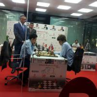 Carlsen defeats Caruana Bilbao chess masters 2012