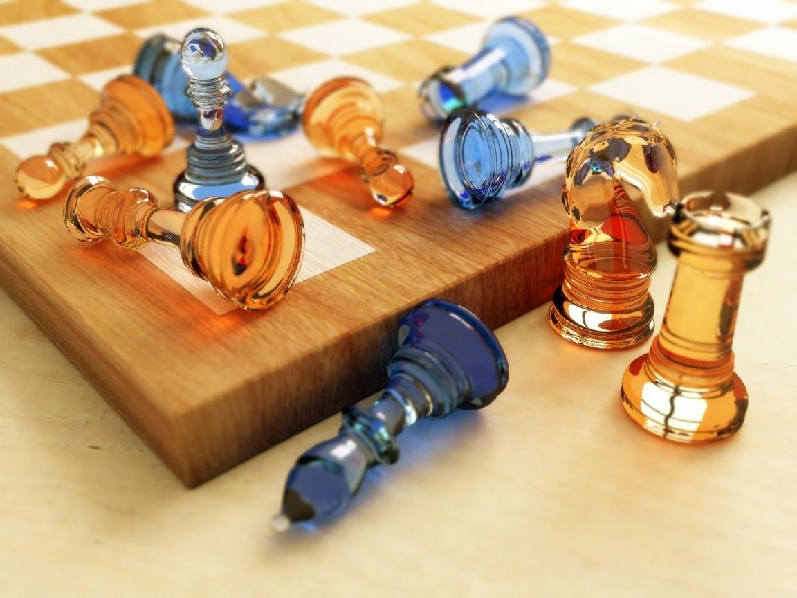 Peão de peças de xadrez consistindo de pontos, linhas e formas