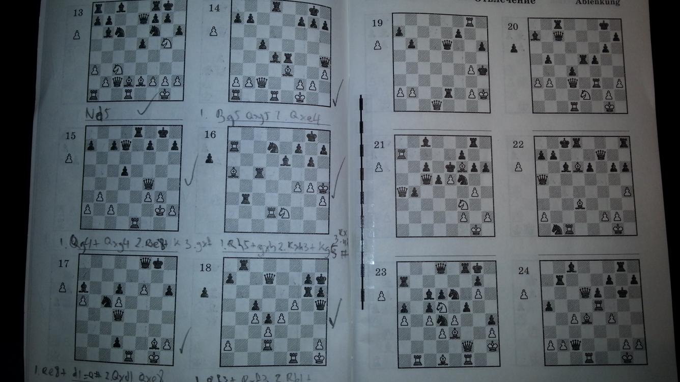 Today I started on the booklet on Soviet chess secrets I bought in Moscow.