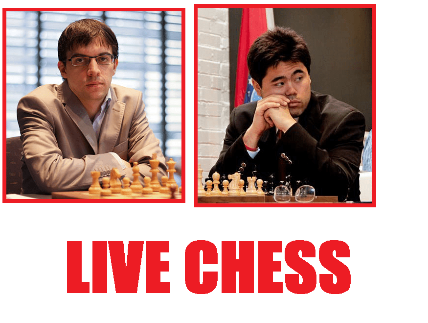 Nakamura and Vachier-Lagrave playing Live Chess