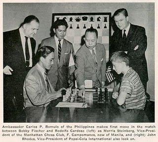 Bobby Fischer vs. Rodolfo Cardoso