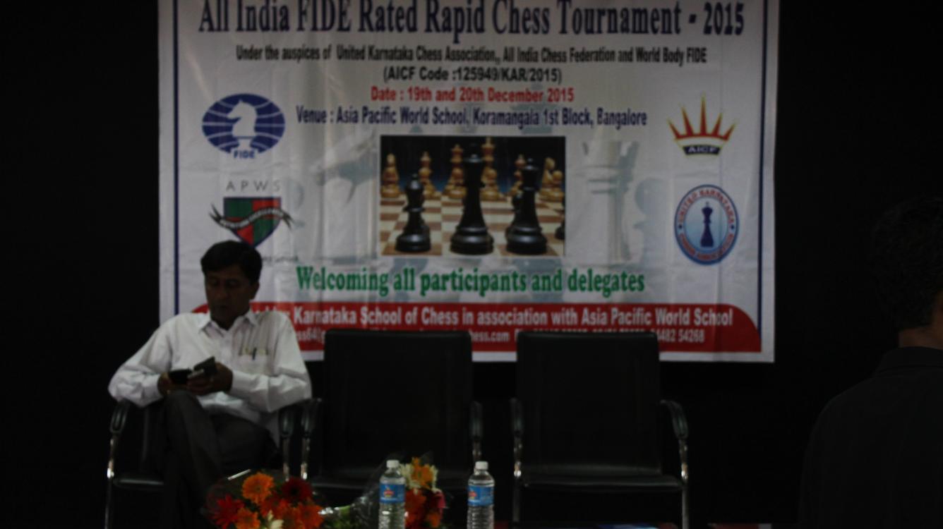 All India Fide Rated Rapid Chess Tournament Bangalore