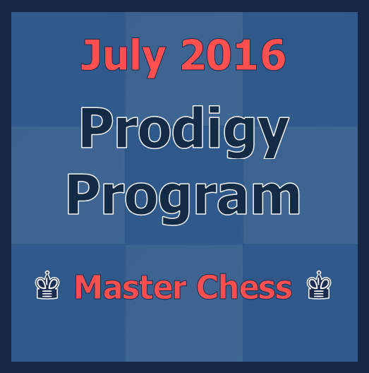 July 2016 Prodigy Program Registration Open!