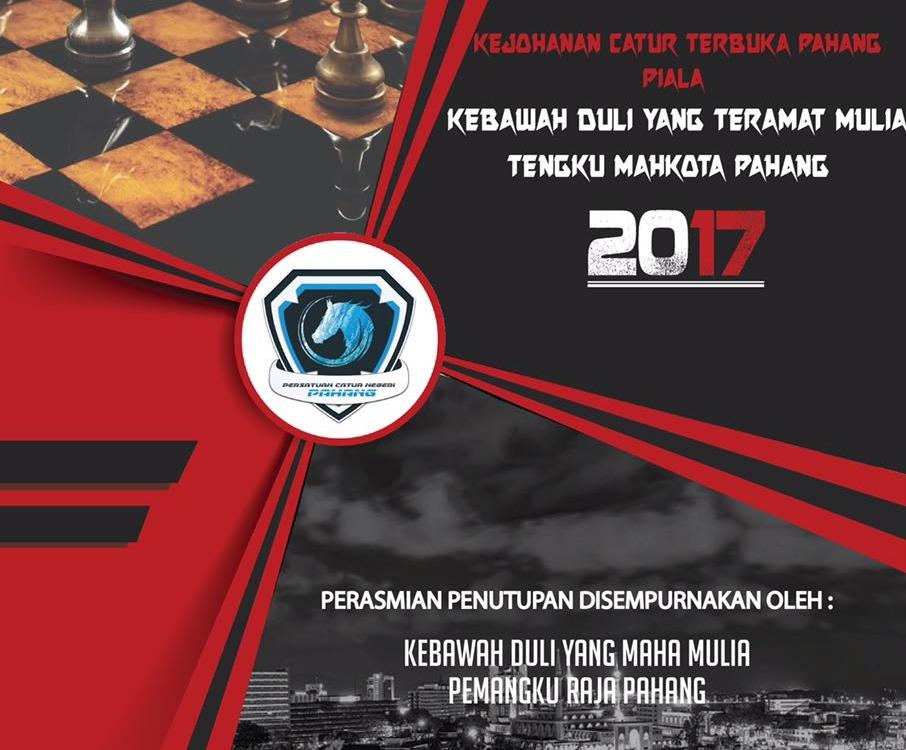 GM invited to participate Pahang Open 2017.
