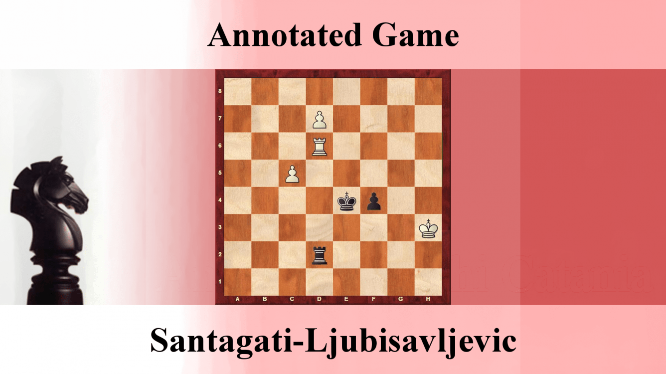Annotated game : Santagati vs Ljubisavljevic - Catania Chess Open