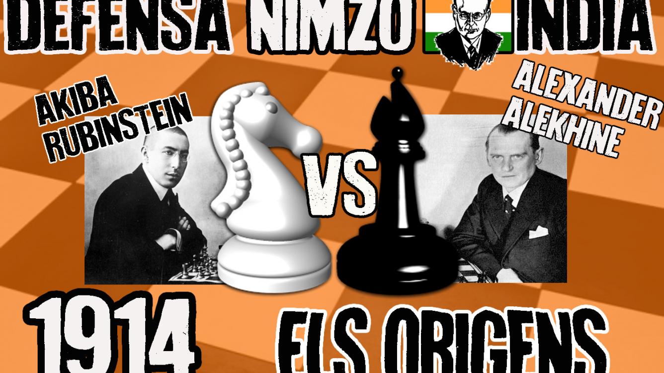 Akiba Rubinstein vs Alexander Alekhine (1914) Els orígens de la defensa Nimzo-India