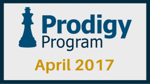 Sign Up For April 2017 Prodigy Program - $125 Promo Pricing