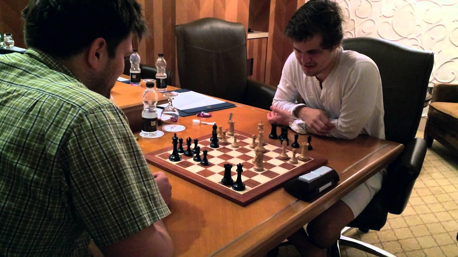We like playing chess