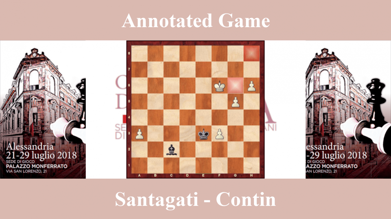 Annotated game : Santagati vs Contin - Italian Semifinal