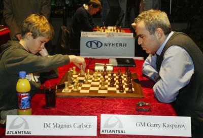 Two Wonderful Games Played By 13 And 14 Year Old Magnus