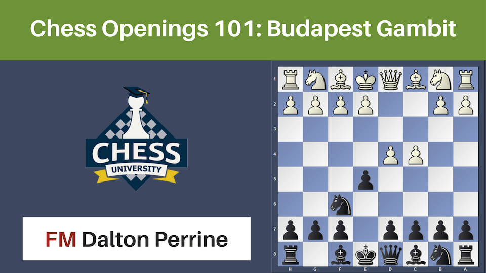 Chess Openings 101: Intro To The Budapest Gambit!