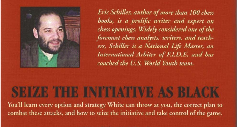 Eric Schiller (1955-2018), 'Wing Gambit' Of Chess Authors