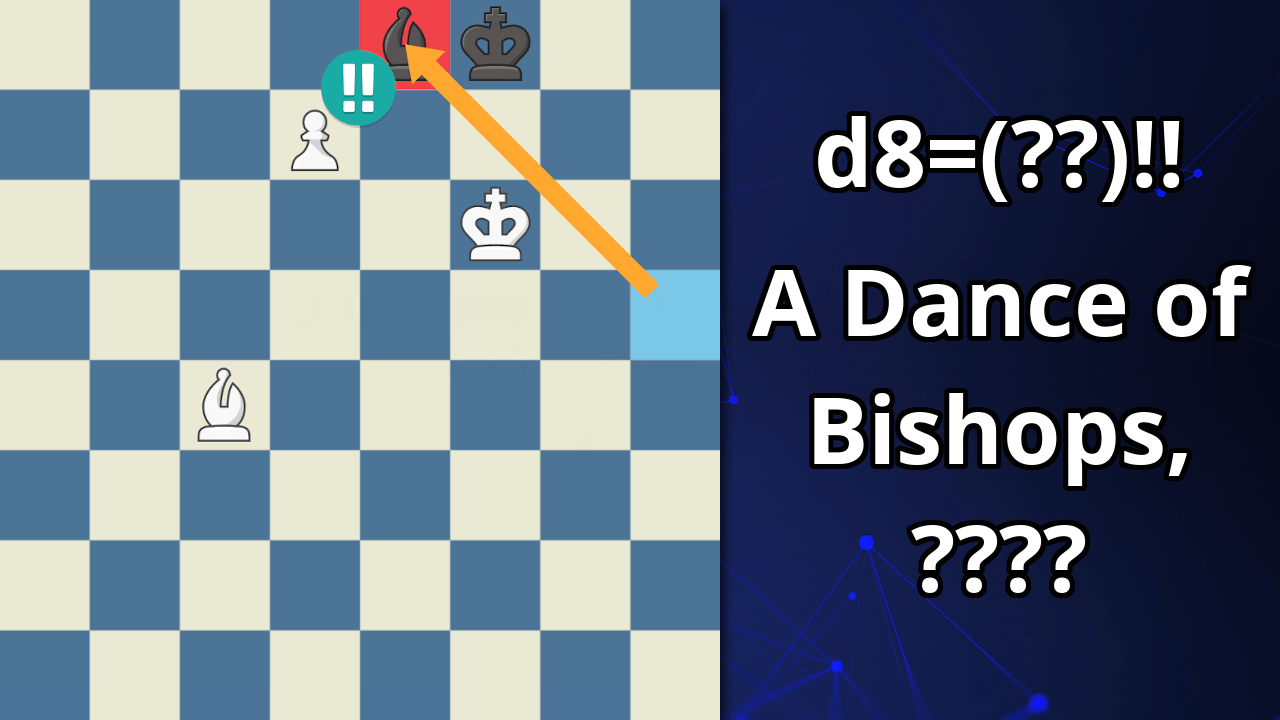 The Rarest Chess Move: Underpromoting To A Bishop!