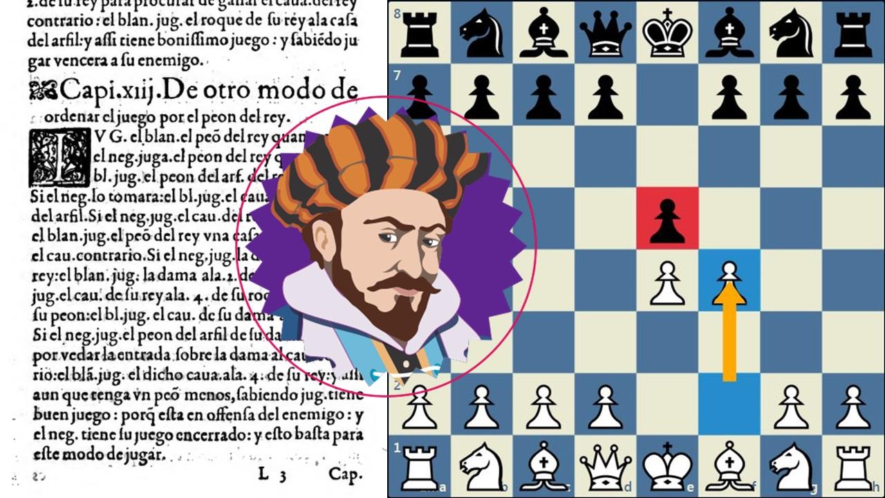 O REI DOS GAMBITOS: O primeiro Gambito do Rei da História? 