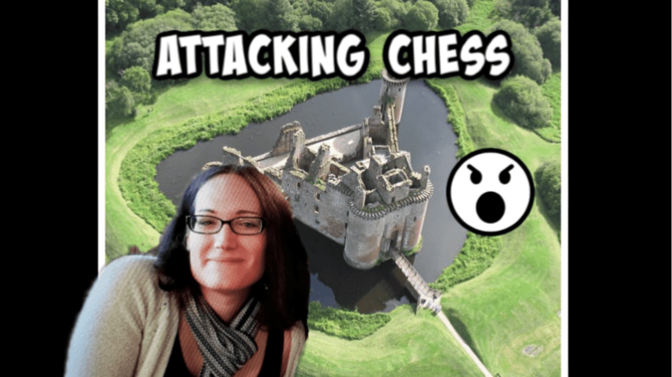Attacking Chess!!  Queen in the Castle