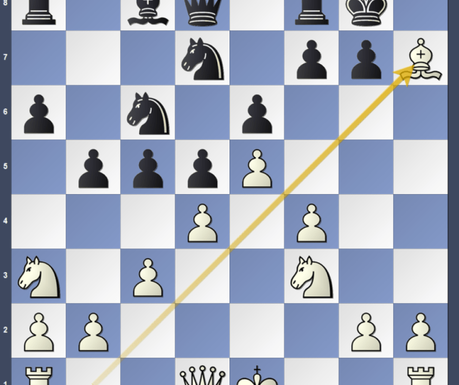 Bispo no xadrez em final de jogo e posição aberta 